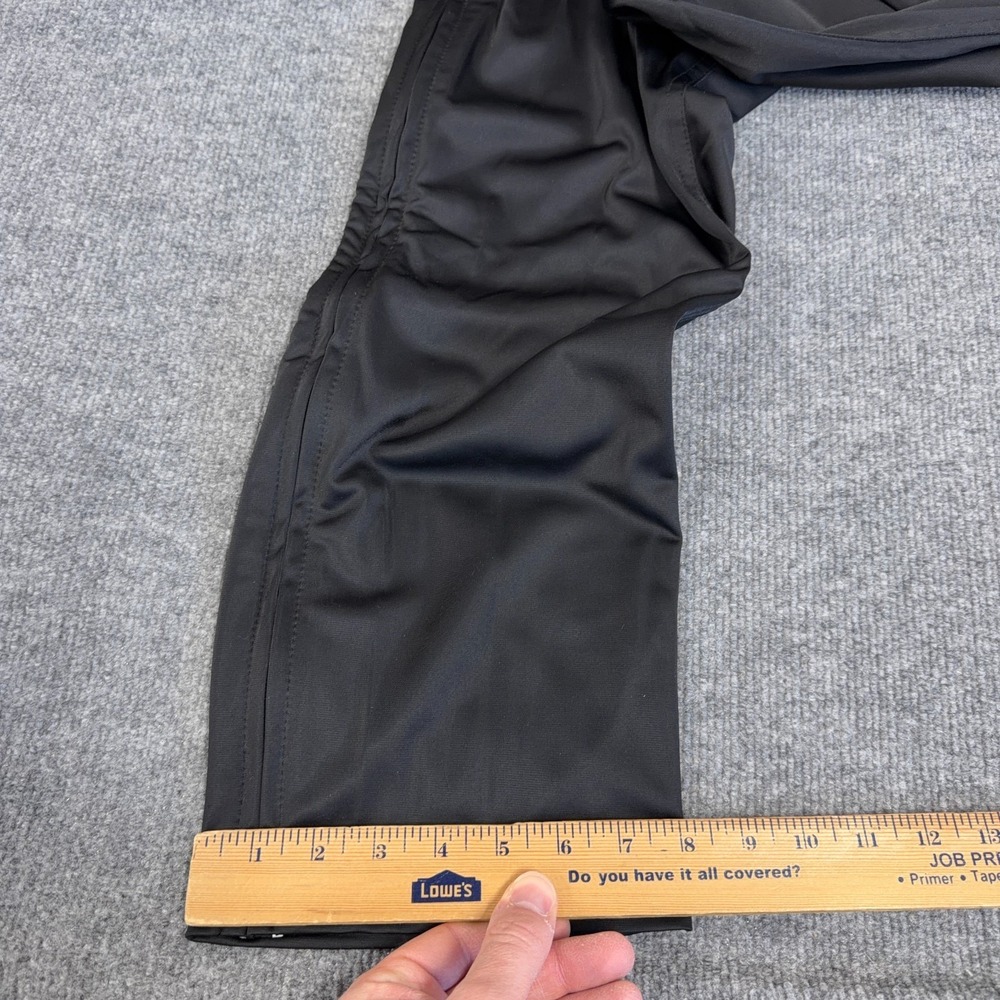 New York Knicks Pants Men XL Black ZIPWAY Full Zip Sides Warmup Logo NEW - Picture 9 of 14